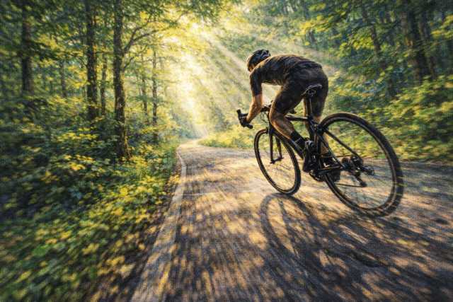 forest-road-cycling